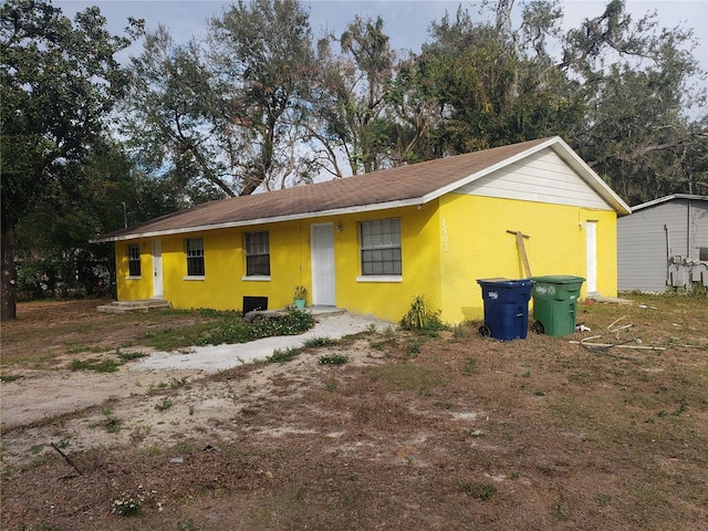 view of ranch-style home