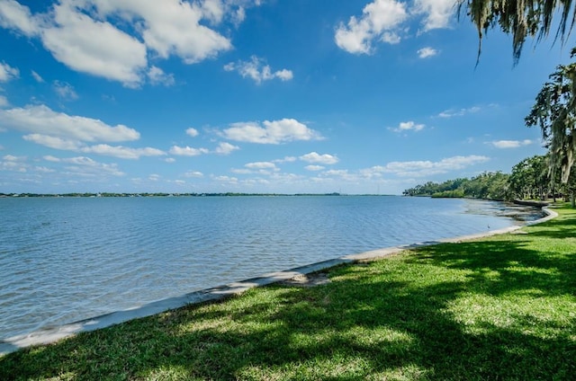 property view of water