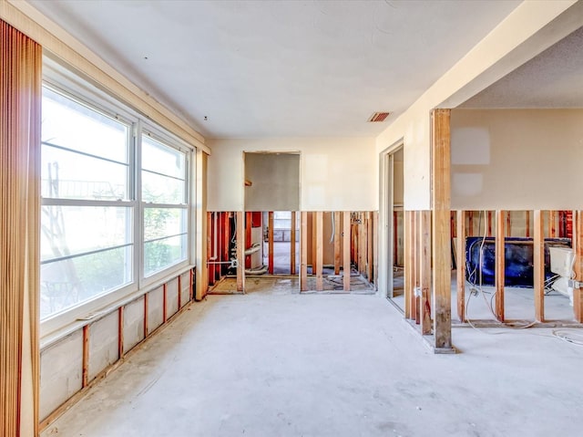 miscellaneous room featuring concrete flooring