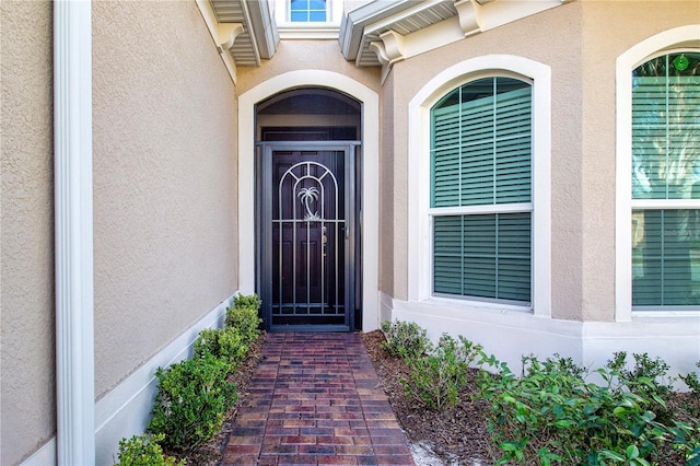 view of entrance to property