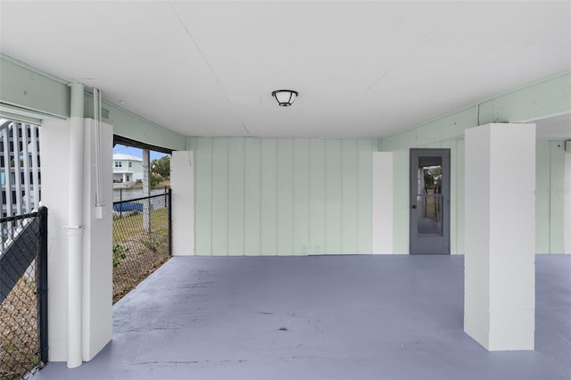view of patio / terrace with fence