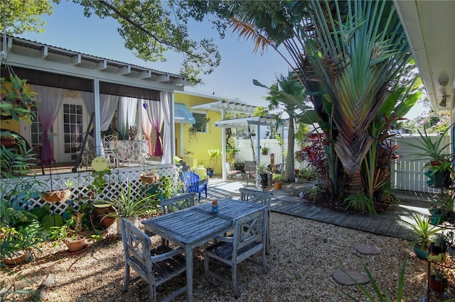 view of patio / terrace