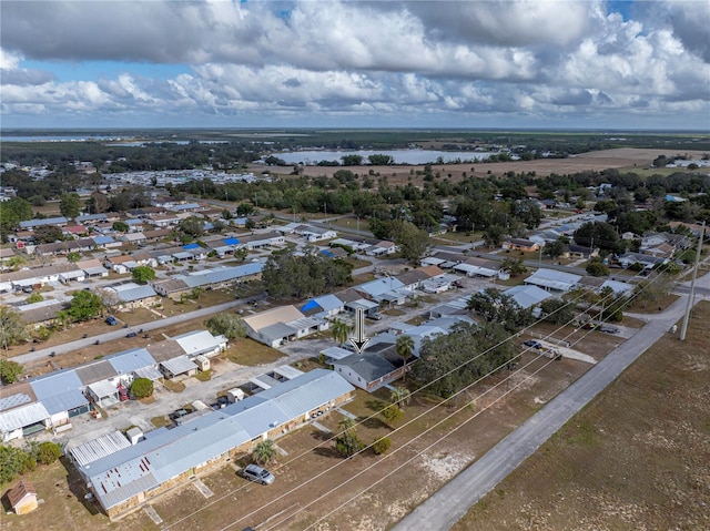 drone / aerial view