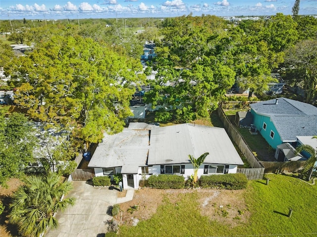 drone / aerial view