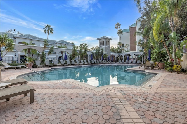 501 Knights Run Ave Unit 2308, Tampa, FL 33602 - view of pool featuring a patio area