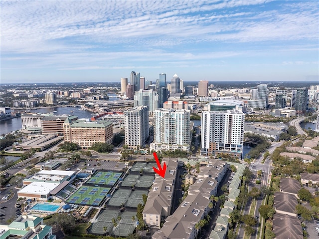 501 Knights Run Ave Unit 2308, Tampa, FL 33602 - view of city featuring a water view