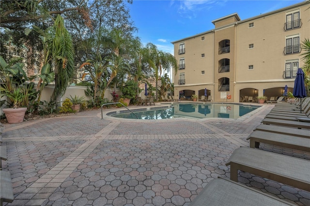 501 Knights Run Ave Unit 2308, Tampa, FL 33602 - view of swimming pool featuring a patio