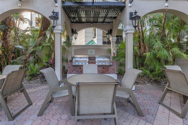 501 Knights Run Ave Unit 2308, Tampa, FL 33602 - view of patio featuring area for grilling and grilling area