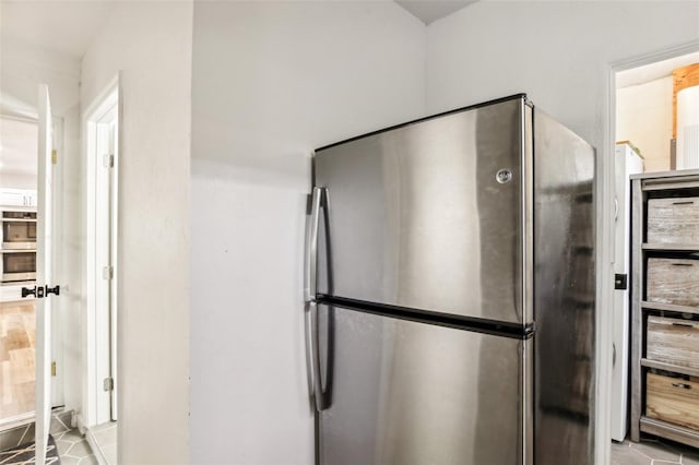 bathroom featuring tile patterned flooring