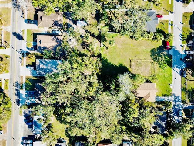 drone / aerial view featuring a residential view