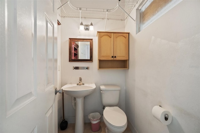 bathroom with toilet