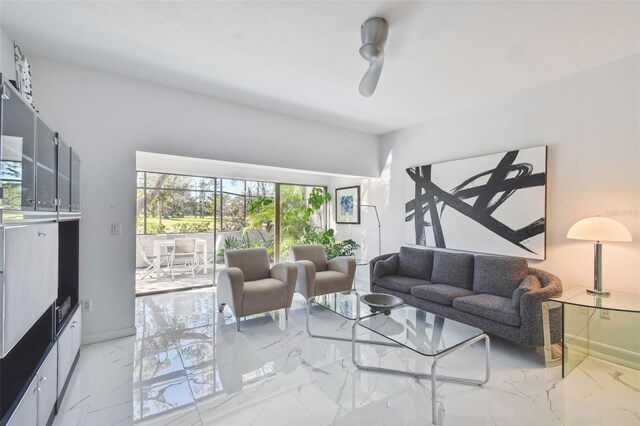 view of living room