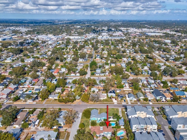 aerial view