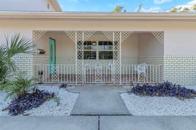 view of entrance to property