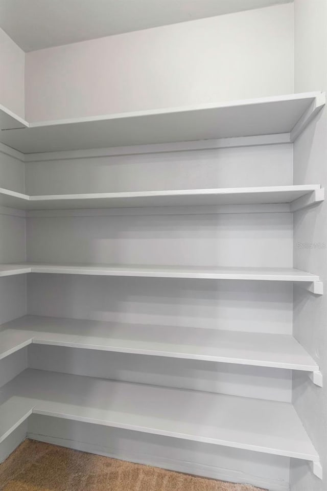 view of pantry