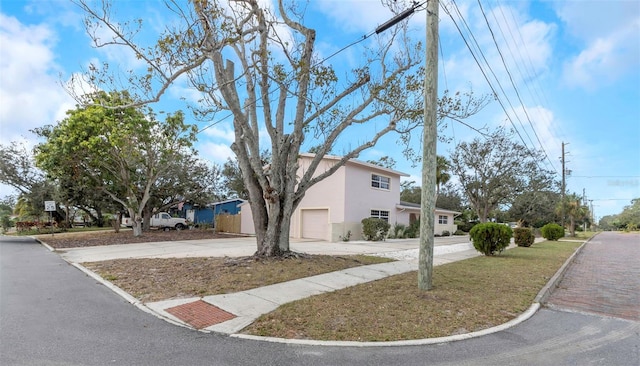 view of side of property