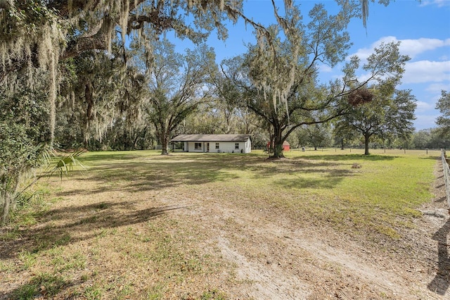 view of yard