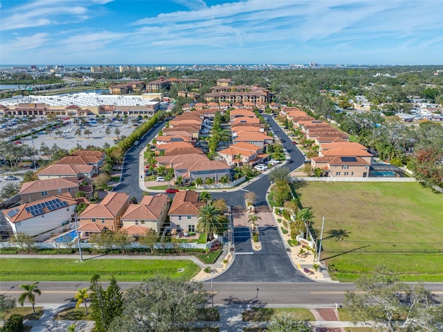 aerial view