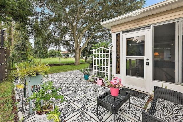 view of patio / terrace