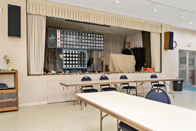 view of dining room