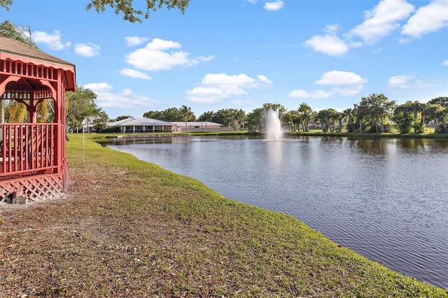 property view of water