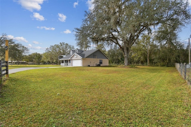 view of yard