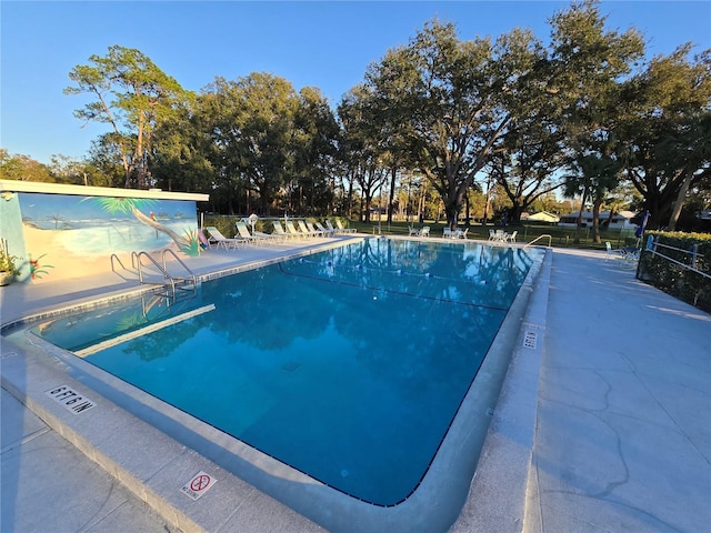 view of swimming pool