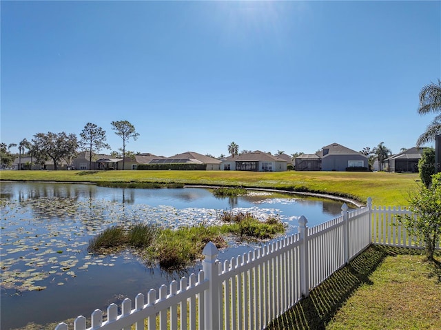 property view of water