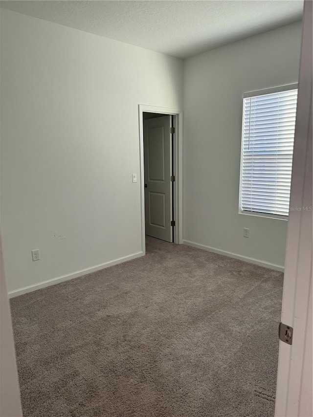 spare room featuring carpet flooring