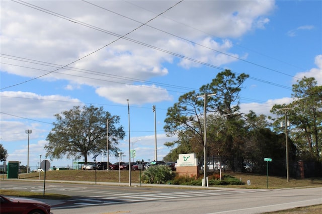 view of road