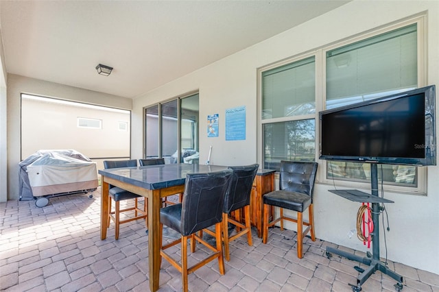 view of patio / terrace featuring grilling area