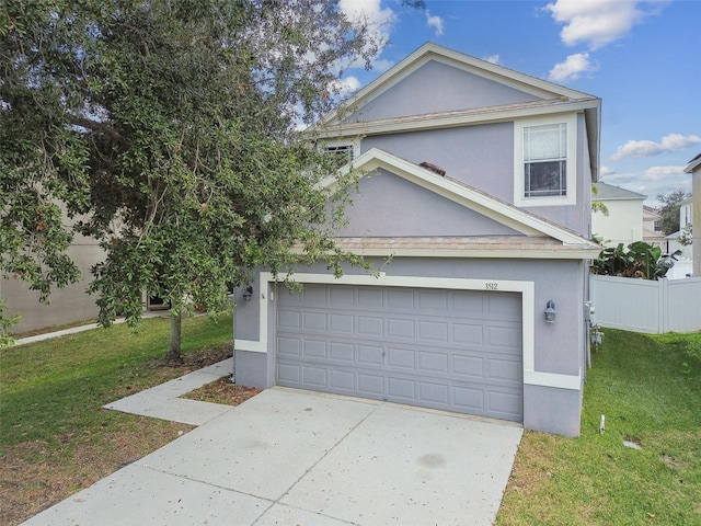 exterior space featuring a front lawn