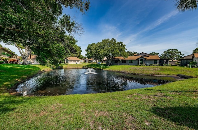 property view of water