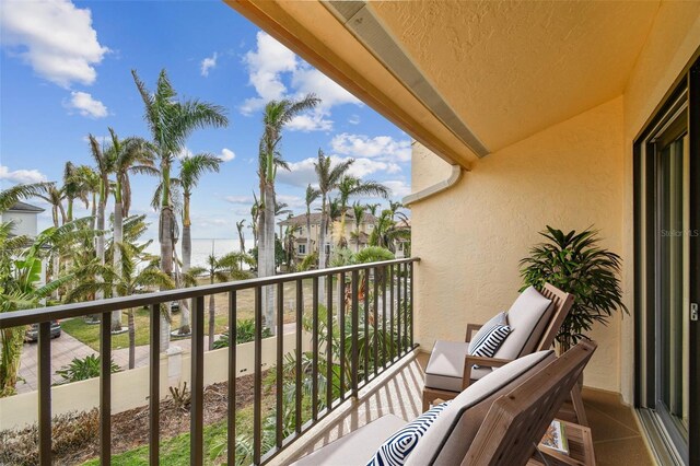 7550 Sunshine Skyway Ln S Unit T48, Saint Petersburg, FL 33711 - balcony with a water view