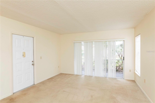 12119 Sunny Glen Ln Unit F1, Hudson, FL 34669 - carpeted spare room with healthy amount of natural light and a textured ceiling