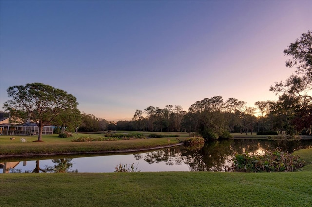 property view of water