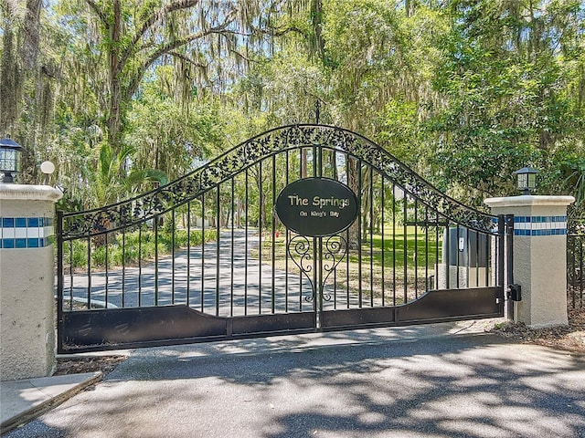 view of gate