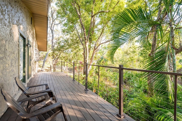 view of deck