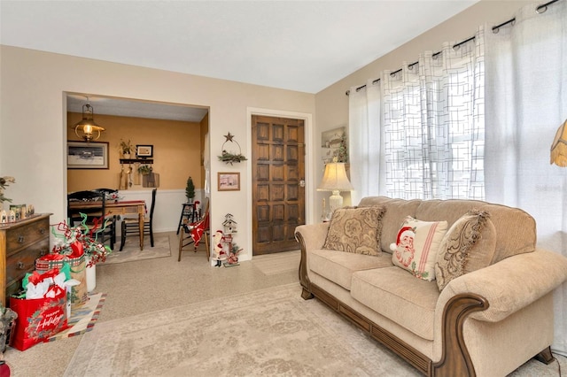 view of living room