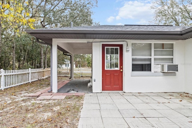 view of property entrance