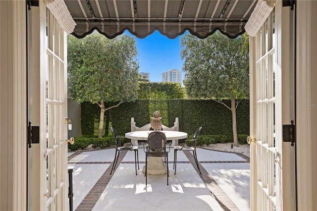 view of patio / terrace