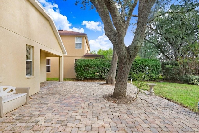 view of patio