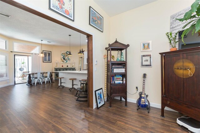 10328 Henderson St, Spring Hill, FL 34608 - interior space featuring dark hardwood / wood-style flooring