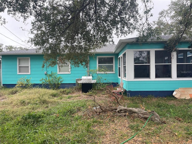 view of rear view of house