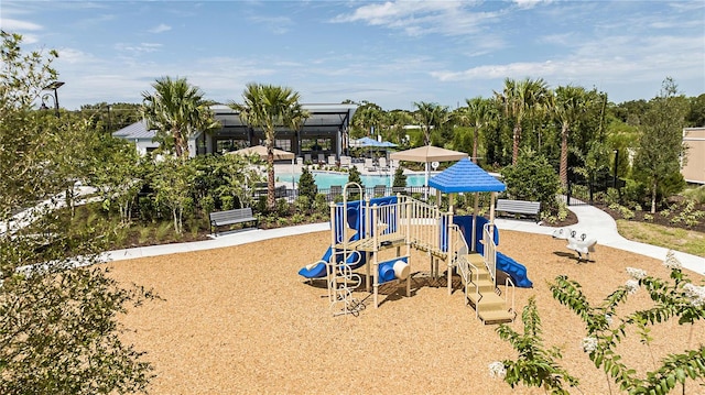 12458 49th St E, Parrish, FL 34219 - view of community jungle gym