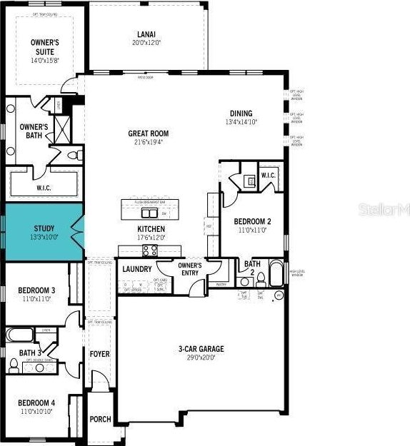 12404 52th St E, Parrish, FL 34219 - view of room layout