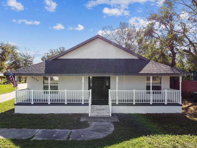 view of front of house featuring a porch