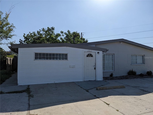 view of ranch-style house