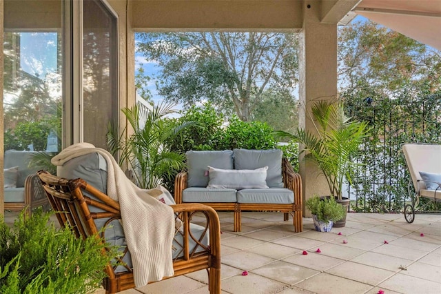 sunroom / solarium featuring plenty of natural light