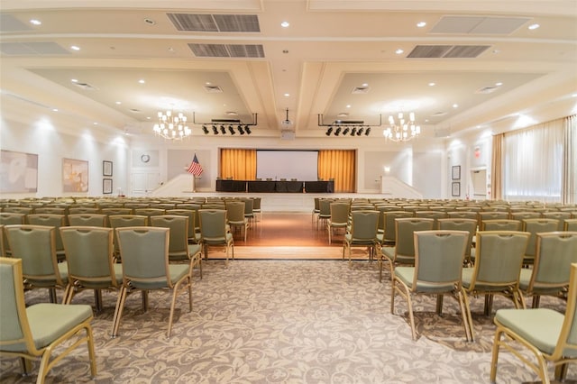 view of community lobby